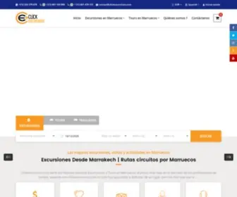 Clickexcursions.es(Excursiones en marruecos desde marrakech) Screenshot
