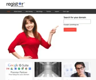 Clickey.com(The Star of Registrars) Screenshot
