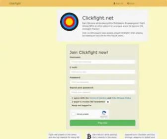Clickfight.net(Clickfight) Screenshot