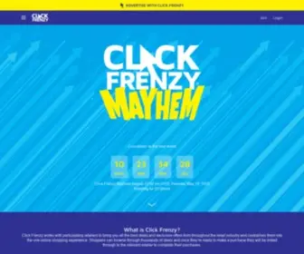 Clickfrenzy.com.au(Click Frenzy) Screenshot