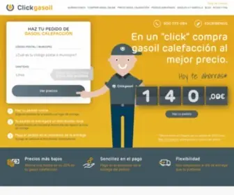 Clickgasoil.com(Gasoil) Screenshot