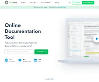 Clickhelp.co(Online Documentation Tool) Screenshot