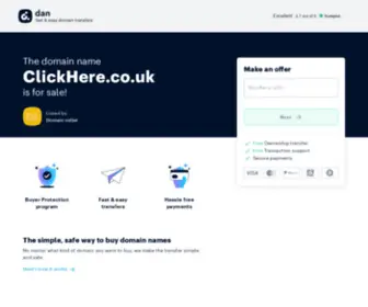 Clickhere.co.uk(ClickHere) Screenshot