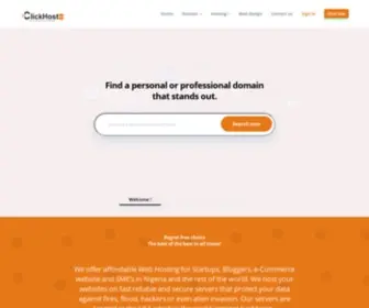 Clickhostng.com(Clickhostng) Screenshot