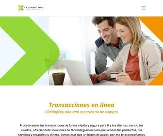 Clickingpay.com(Clicking Pay) Screenshot