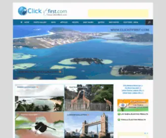Clickitfirst.com(Photo Galleries) Screenshot