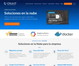 Clickittech.com.mx(DevOps Mexico) Screenshot