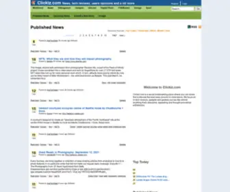 Clickiz.com(Published) Screenshot