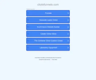 Clickkfunnels.com(Clickkfunnels) Screenshot