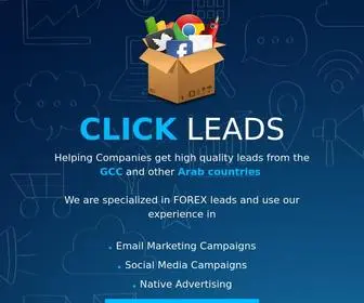 Clickleads.net(Click Leads) Screenshot