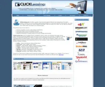 Clickleasing.com(Clickleasing Domain Leasing) Screenshot