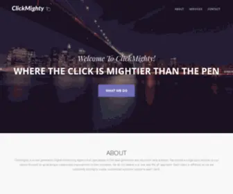 Clickmighty.com(Clickmighty) Screenshot