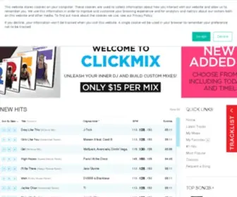 Clickmix.com(Power Music) Screenshot