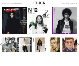 Clickmodelnyc.com(CLICK MODEL MANAGEMENT) Screenshot