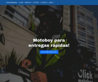 Clickmotoboy.com.br(Motoboy para entregas) Screenshot