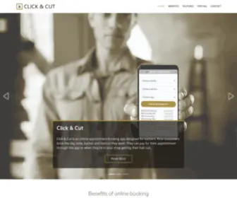 Clickncut.co.uk(Click & Cut) Screenshot