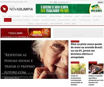 Clicknovaolimpia.com.br(Click Nova Olímpia) Screenshot