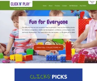 Clicknplaytoys.com(Click N' Play) Screenshot