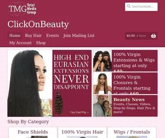 Clickonbeauty.com(Click On Beauty) Screenshot