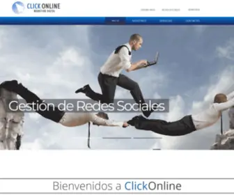 Clickonline.cl(Diseño web) Screenshot