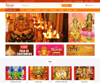 Clickpanditji.com(Online Pandit & Puja Booking) Screenshot