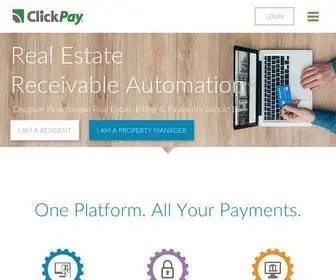 Clickpay.com(Collect Rent Online) Screenshot