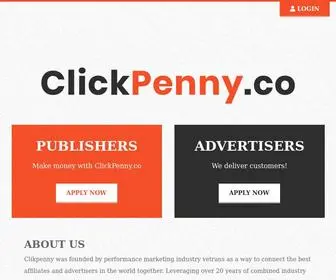 Clickpenny.co(ClickPenny) Screenshot