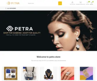 Clickpetra.com(Petra Store) Screenshot