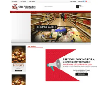 Clickpickmarket.com(Click Pick Market) Screenshot