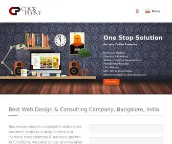 Clickpointsolution.com(Website Design & Digital Marketing Company) Screenshot