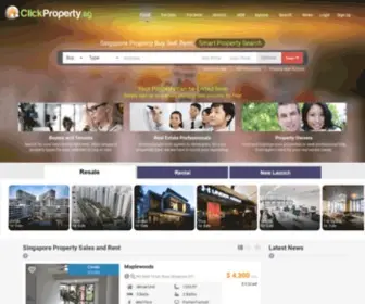 Clickproperty.sg(Singapore For Rent) Screenshot