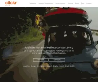 Clickrmedia.com(A full) Screenshot