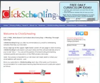 Clickschooling.com(Clickschooling) Screenshot