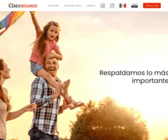 Clickseguros.com.mx(Clickseguros) Screenshot