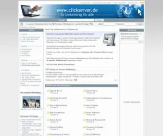 Clickserver.de(Ihre Visitenkarte) Screenshot