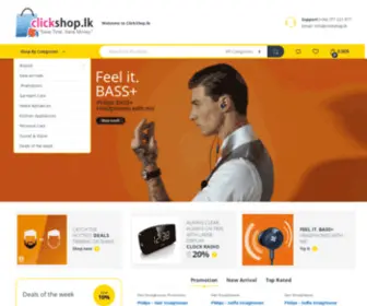 Clickshop.lk(Sri Lanka's Largest Online Shopping Sri Lanka) Screenshot