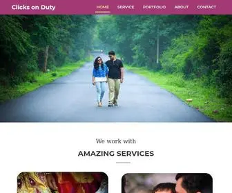 Clicksonduty.com(Clicks on Duty) Screenshot