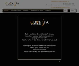 Clickspamarrakech.com(Click Spa Marrakech) Screenshot