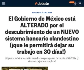 Clickstechbiz.com(El Gobierno de México está ALTERADO por el descubrimiento de un NUEVO sistema bancario clandestino (¡que le permitirá dejar su trabajo en 30 días) Screenshot