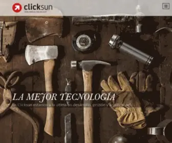 Clicksun.com(Agencia de Marketing Online & Diseño Web en Mallorca) Screenshot