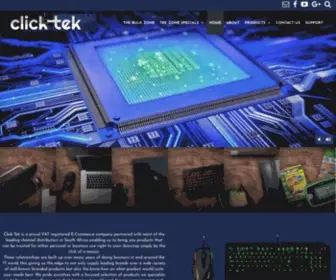 Clicktek.co.za(Click TekClick Tek) Screenshot
