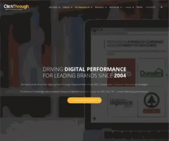 Clickthrough-Marketing.com(Digital Marketing Agency) Screenshot