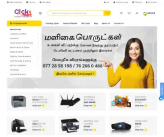 Clicktomart.com(Everything at your doorstep) Screenshot