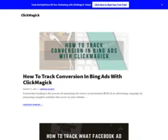 Clicktrackinghelper.com(Best Click Tracking Software for Affiliates Bonus and Review) Screenshot