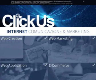 Clickus.it(Web Agency Milano) Screenshot