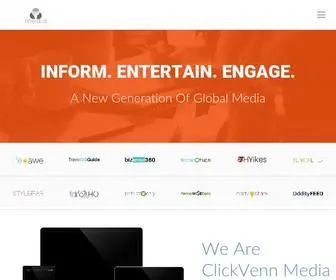 Clickvenn.com(Content Marketing) Screenshot