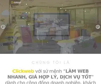 Clickweb.com.vn(Công ty Thiết Kế Website) Screenshot