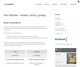 Clickwork.ch(Ihre Website) Screenshot