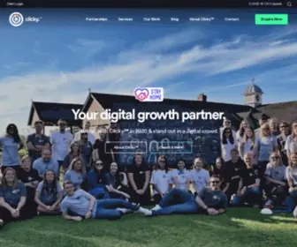 Clicky.co.uk(Your digital growth partner) Screenshot