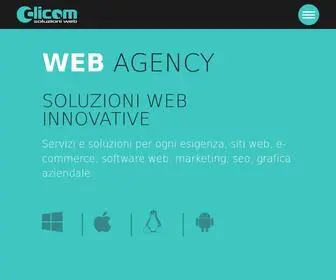 Clicom.it(Realizzazione siti web Reggio Emilia) Screenshot